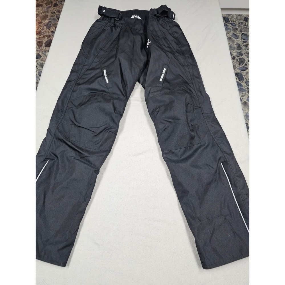 Black HWK motorsports motorcycle pants sz xxl dirt bike gear with hip & leg pads